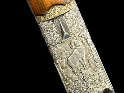 EXCEPTIONAL | FRANZ SODIA | AUSTRIA | ST HUBERTUS | HAND-DETACHABLE SIDLEOCK | EXHIBITION ENGRAVING | - Image 5 of 15
