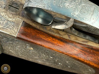 STUNNING LEBEAU COURALLY - SPORTING GUN - 20 GA HD-SLE - M. HANNAY ENGRAVED - Image 16 of 20