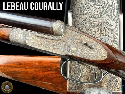 STUNNING LEBEAU COURALLY - SPORTING GUN - 20 GA HD-SLE - M. HANNAY ENGRAVED