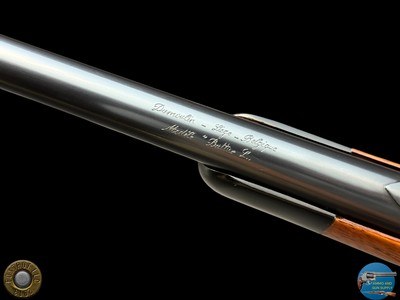 DUMOULIN BELGIUM - TAKE-DOWN 30-06 BOLT RIFLE - ROSE & SCROLL - CASED - Image 13 of 20