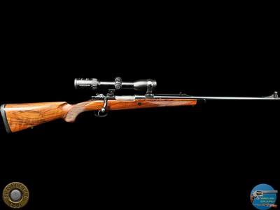 DUMOULIN BELGIUM - TAKE-DOWN 30-06 BOLT RIFLE - ROSE & SCROLL - CASED - Image 3 of 20