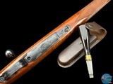 DUMOULIN BELGIUM - TAKE-DOWN 30-06 BOLT RIFLE - ROSE & SCROLL - CASED - Image 20 of 20