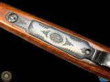 DUMOULIN BELGIUM - TAKE-DOWN 30-06 BOLT RIFLE - ROSE & SCROLL - CASED - Image 19 of 20