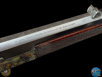 W.J. JEFFERY & CO. LONDON - SIDELEVER ROOK RIFLE 297/230 LONG - CASED - Image 12 of 19