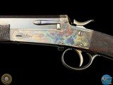 W.J. JEFFERY & CO. LONDON - SIDELEVER ROOK RIFLE 297/230 LONG - CASED - Image 9 of 19