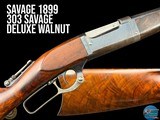 SAVAGE MODEL 1899 - 303 SAVAGE - DELUXE STOCK - PEEP SIGHT - 1909