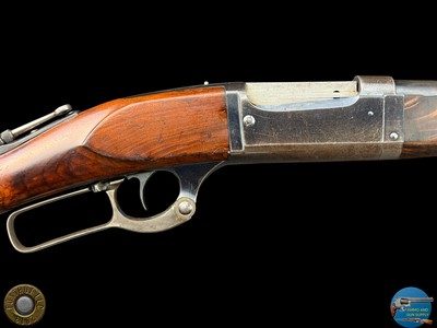 SAVAGE MODEL 1899 - 303 SAVAGE - DELUXE STOCK - PEEP SIGHT - 1909 - Image 6 of 20
