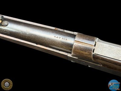 SAVAGE MODEL 1899 - 303 SAVAGE - DELUXE STOCK - PEEP SIGHT - 1909 - Image 12 of 20