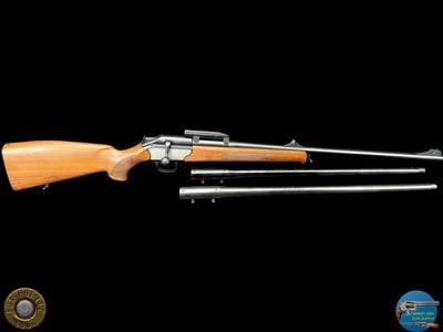 BLASER GERMANY - R93 3 BARREL SET - 300 WIN - 300 WSM - 7X57 - 2003 - Image 2 of 20