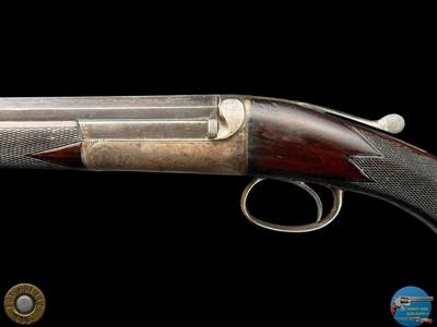 HOLLAND & HOLLAND ROOK RIFLE - 410 2.5" - OCTAGONAL BARREL - ANTIQUE - Image 9 of 20