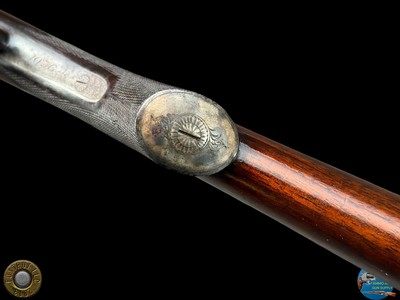 HOLLAND & HOLLAND ROOK RIFLE - 410 2.5" - OCTAGONAL BARREL - ANTIQUE - Image 18 of 20
