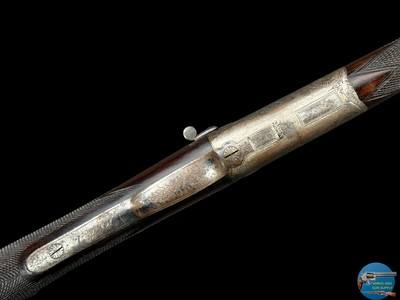 HOLLAND & HOLLAND ROOK RIFLE - 410 2.5" - OCTAGONAL BARREL - ANTIQUE - Image 7 of 20