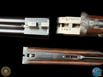 AYA SPAIN - No. 2 HAND-DETACHABLE SIDELOCK 12 GA SXS CASE COLOR - 1970 - Image 17 of 20