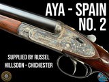 AYA SPAIN - No. 2 HAND-DETACHABLE SIDELOCK 12 GA SXS CASE COLOR - 1970 - Image 1 of 20