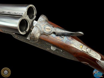 AYA SPAIN - No. 2 HAND-DETACHABLE SIDELOCK 12 GA SXS CASE COLOR - 1970 - Image 10 of 20