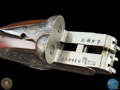 AYA SPAIN - No. 2 HAND-DETACHABLE SIDELOCK 12 GA SXS CASE COLOR - 1970 - Image 19 of 20