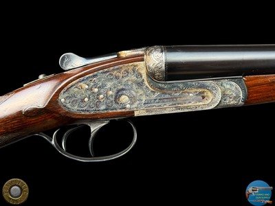 AYA SPAIN - No. 2 HAND-DETACHABLE SIDELOCK 12 GA SXS CASE COLOR - 1970 - Image 6 of 20