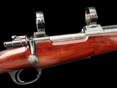 PERUGINI & VISINI | ITALY | 375 H&H | ENGRAVED | 30MM RINGS | SAFARI READY - Image 1 of 17