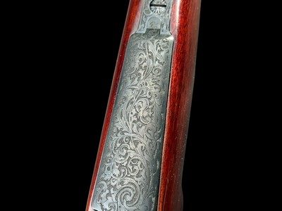 PERUGINI & VISINI | ITALY | 375 H&H | ENGRAVED | 30MM RINGS | SAFARI READY - Image 3 of 17