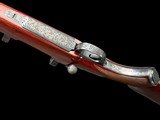 PERUGINI & VISINI | ITALY | 375 H&H | ENGRAVED | 30MM RINGS | SAFARI READY - Image 10 of 17