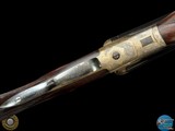 PRE-WAR J.P. SAUER & SOHN SIDELOCK DRILLING - 12-12-5.6X35R - GAME SCENE ENGRAVED - Image 7 of 20