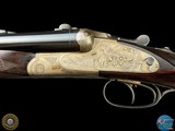 PRE-WAR J.P. SAUER & SOHN SIDELOCK DRILLING - 12-12-5.6X35R - GAME SCENE ENGRAVED - Image 10 of 20