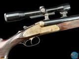 PRE-WAR J.P. SAUER & SOHN SIDELOCK DRILLING - 12-12-5.6X35R - GAME SCENE ENGRAVED - Image 20 of 20
