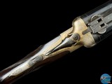 PRE-WAR J.P. SAUER & SOHN SIDELOCK DRILLING - 12-12-5.6X35R - GAME SCENE ENGRAVED - Image 9 of 20