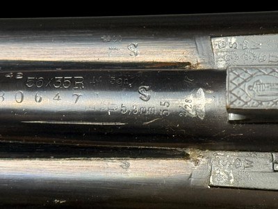 PRE-WAR J.P. SAUER & SOHN SIDELOCK DRILLING - 12-12-5.6X35R - GAME SCENE ENGRAVED - Image 17 of 20
