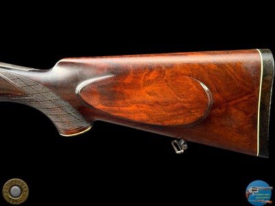 PRE-WAR J.P. SAUER & SOHN SIDELOCK DRILLING - 12-12-5.6X35R - GAME SCENE ENGRAVED - Image 4 of 20