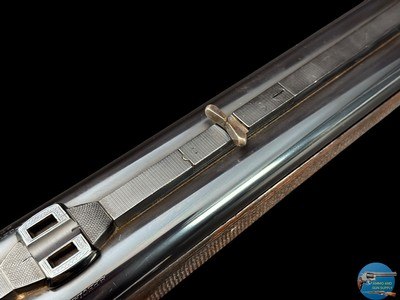PRE-WAR J.P. SAUER & SOHN SIDELOCK DRILLING - 12-12-5.6X35R - GAME SCENE ENGRAVED - Image 12 of 20