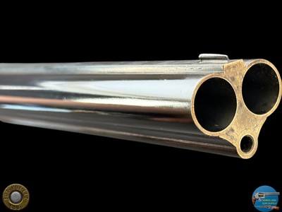PRE-WAR J.P. SAUER & SOHN SIDELOCK DRILLING - 12-12-5.6X35R - GAME SCENE ENGRAVED - Image 14 of 20