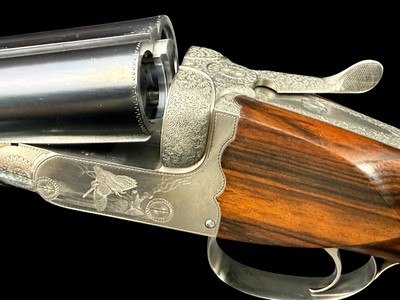 LUCIONO BOSIS | SXS | PEDRETTI BULINO ENGRAVED | 12GA | FABULOUS WOOD - Image 17 of 17