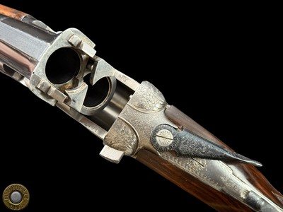 BERETTA ITALY S3 12 GA SIDELOCK O/U - 28.25" IM/FULL - MADE IN 1941 - Image 11 of 20