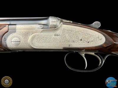 BERETTA ITALY S3 12 GA SIDELOCK O/U - 28.25" IM/FULL - MADE IN 1941 - Image 9 of 20