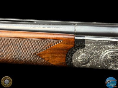 BERETTA S3 EL - 12 GA 28.5" - HAND-DETACHABLE SIDELOCK - TURRINI ENGRAVED - Image 10 of 20