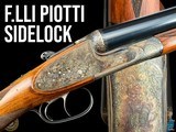 F.LLI PIOTTI ITALY - SIDELOCK 12 GA SXS - 28