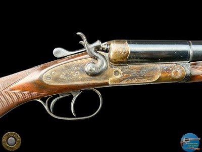 BERETTA ITALY - VITTORIA HAMMER SXS 16 GA - 28" FULL/FULL - CASE COLOR - Image 6 of 20