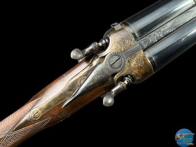 BERETTA ITALY - VITTORIA HAMMER SXS 16 GA - 28" FULL/FULL - CASE COLOR - Image 8 of 20