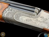 PERAZZI SCO/C SIDEPLATE 2 BBL SET 12 GA - 20 GA - ANGELO GALEAZZI ENGRAVED GAME SCENE - Image 20 of 20