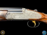PERAZZI SCO/C SIDEPLATE 2 BBL SET 12 GA - 20 GA - ANGELO GALEAZZI ENGRAVED GAME SCENE - Image 10 of 20