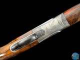 PERAZZI SCO/C SIDEPLATE 2 BBL SET 12 GA - 20 GA - ANGELO GALEAZZI ENGRAVED GAME SCENE - Image 7 of 20