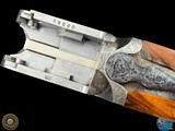 PERAZZI SCO/C SIDEPLATE 2 BBL SET 12 GA - 20 GA - ANGELO GALEAZZI ENGRAVED GAME SCENE - Image 15 of 20