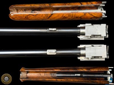 PERAZZI SCO/C SIDEPLATE 2 BBL SET 12 GA - 20 GA - ANGELO GALEAZZI ENGRAVED GAME SCENE - Image 14 of 20