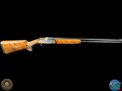 PERAZZI SCO/C SIDEPLATE 2 BBL SET 12 GA - 20 GA - ANGELO GALEAZZI ENGRAVED GAME SCENE - Image 18 of 20