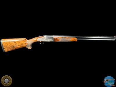 PERAZZI SCO/C SIDEPLATE 2 BBL SET 12 GA - 20 GA - ANGELO GALEAZZI ENGRAVED GAME SCENE - Image 2 of 20