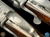 FERLIB ITALY - PAIR OF ROUND-BODY SIDELEVER 20 GA SXS - TALENTI ENGRAVED - Image 10 of 20