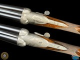 FERLIB ITALY - PAIR OF ROUND-BODY SIDELEVER 20 GA SXS - TALENTI ENGRAVED - Image 6 of 20