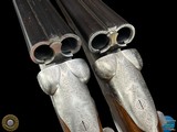 FERLIB ITALY - PAIR OF ROUND-BODY SIDELEVER 20 GA SXS - TALENTI ENGRAVED - Image 16 of 20