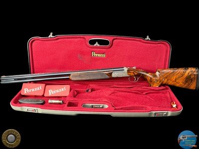 PERAZZI MX8 B 12 GA 29.5" - EXHIBITION GRADE LEFT HAND STOCK - GAMBA ENGRAVED - Image 2 of 20